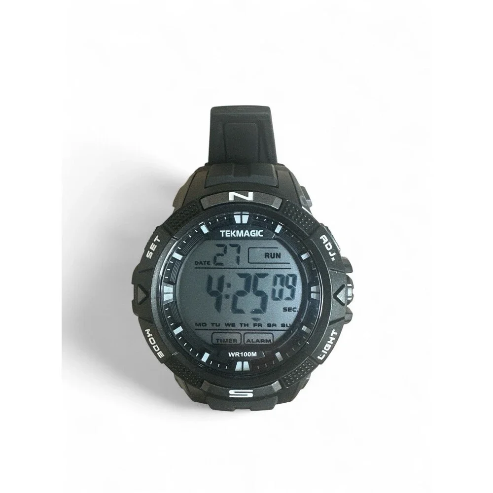 TEKMAGIC W18-W 10 ATM Digital Submersible Diving Watch 100m Swimming Scuba